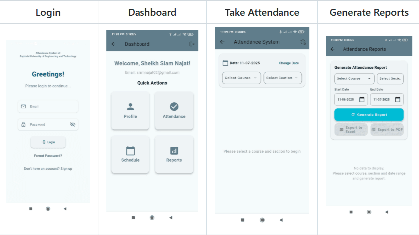Student Attendance Management System